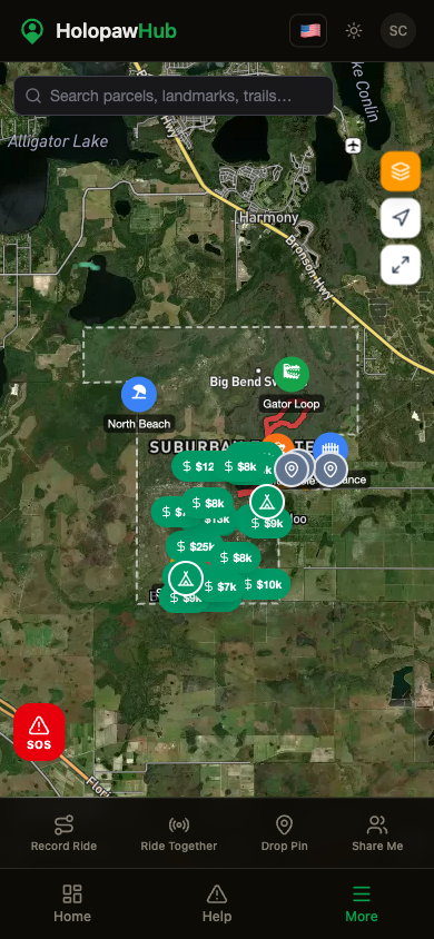 50,000-acre of Trail. Map Every One.